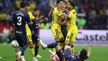 La frustración del América se trasladó en varios jugadores
