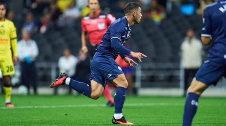 Un gol que Erik Lira festejó de manera eufórica ante América en la Liga MX