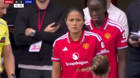 Así fue el debut de Rebeca Bernal con el Manchester United