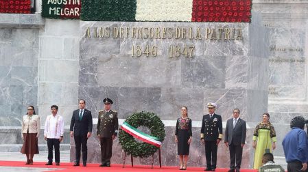 La presidenta Claudia Sheinbaum