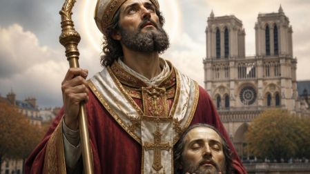 Qué santo se celebra hoy 9 de octubre: San Dionisio de París para pedir valentía