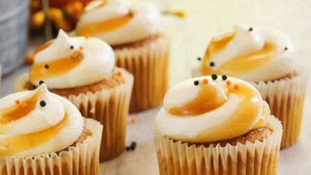 Cupcakes de calabaza