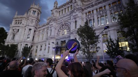 Maricarmen Abascal, de 87 años, fue desahuciada de la vivienda donde residía desde hacía 70 años.