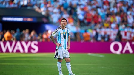 Lionel Messi agradeció el cariño que le brindó la afición