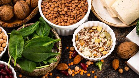 Si se busca reducir los alimentos de origen animal, también existe una amplia variedad de opciones vegetales para la proteína.