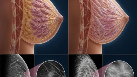 ¿Qué significa tener mamas densas y por qué puede dificultar detectar cáncer?