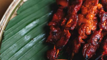 Receta de brochetas de cerdo jugosas
