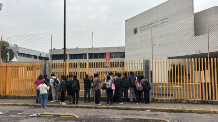 Los estudiantes que tomaron las instalaciones de la preparatoria, ubicada en la alcaldía Xochimilco