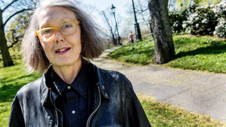 Canadian author Anne Carson, based in the US, in Stockholm, Sweden, on May 6, 2015. Photo: Lars Pehrson / SvD / TT Code: 30152 This text is auto translated