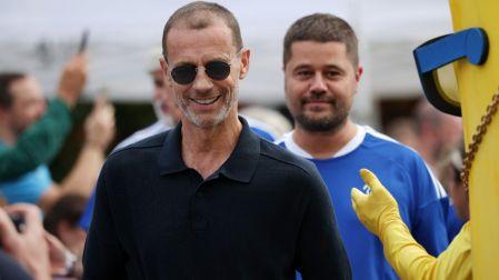 Aleksander Čeferin, presidente de la UEFA.