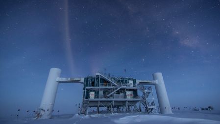 El observatorio IceCube en la Antártida