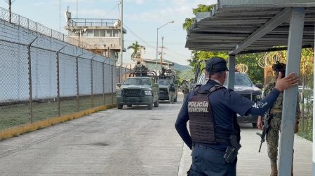 Inmediaciones del Centro Penitenciario El Castillo, ubicado en Mazatlán, Sinaloa