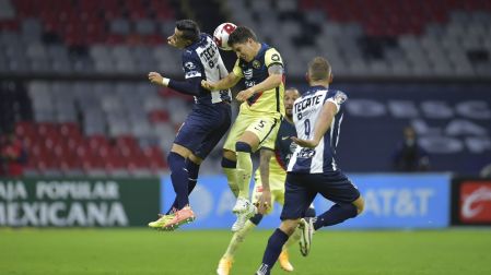 Partido del 2020 América vs. Rayados.