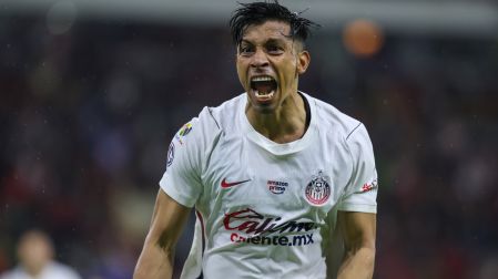 Así celebró Ángel Sepúlveda su gol ante Atlas