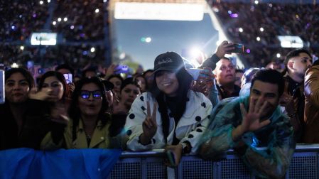 Fans de Alejandro Sanz en el Estadio GNP Seguros el 10 de octubre de 2026.