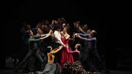 "Carmen" con la Compañía Antonio Gades se estrenó ayer en el Festival Internacional Cervantino.