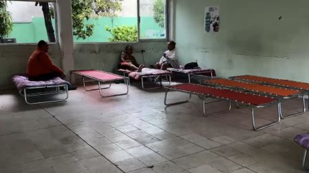 Las autoridades locales y estatales habilitaron cinco refugios temporales.