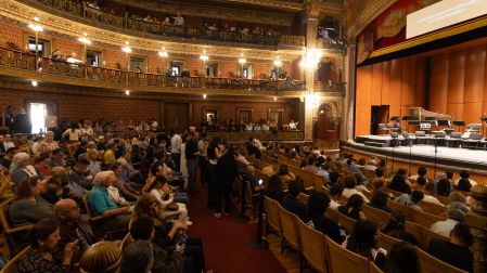 El Ensamble Pygmalion, fundado hace dos décadas, presentó su programa “Mundo, buenas noches”.