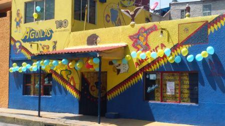 La casa más viral de un aficionado americanista, en Ciudad Neza.