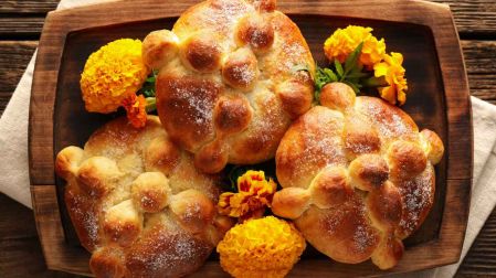 Receta de pan de muerto con nuez