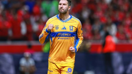 Andre-Pierre Gignac nunca llegó a 15 goles