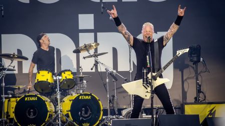 James Hetfield hizo un llamado a usar la música como escape del mundo.