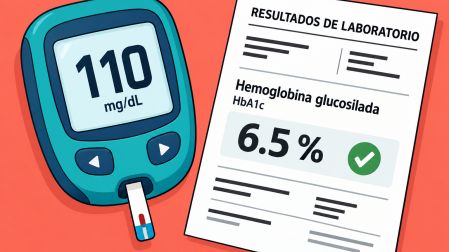 El glucómetro y los resultados del laboratorio