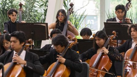 La Orquesta Escuela Carlos Chávez se presentará en Los Pinos
