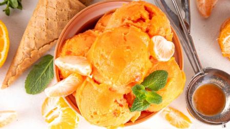 Nieve de mandarina