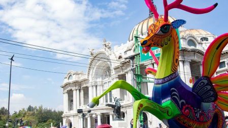 Así los alebrijes monumentales en CDMX