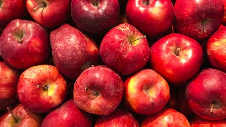 Manzanas nutritivas para la salud.