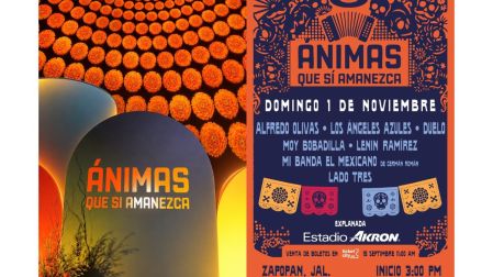 Alfredo Olivas, Los Ángeles Azules y Duelo encabezarán el Festival Ánimas 2026