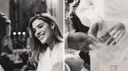 La modelo recordó el día en que se casó por la iglesia con Danilo Díaz Granados y confesó que estaba incluso más nerviosa que durante la celebración en Italia.