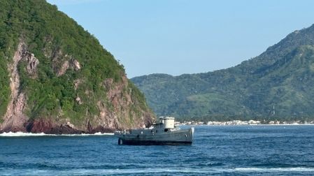 : El ex buque ARM “Cora” fue hundido frente a Punta Juluapan para integrarse al Sistema Arrecifal Artificial de Colima y convertirse en un nuevo hábitat para especies marinas.