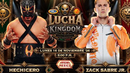 Hechicero y Zack Sabre Jr se volverán a enfrentar, tras sus batallas que han causado gran sensación tanto en México como en Japón