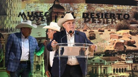 Homero García de la Llata, presidente de la CNOG en la Convención Nacional Ganadera