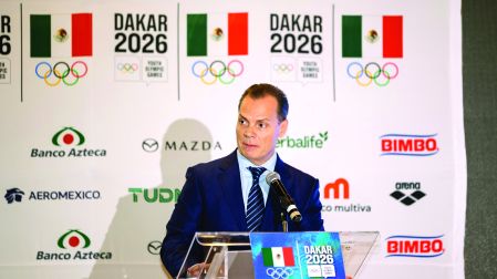 Quiero que recuerden el día que comenzaron a practicar su deporte, que pensaban en correr más rápido, saltar más alto, nadar mejor o simplemente el disfrutar hasta donde han llegado. Olegario Vázquez  Aldir, presidente de Grupo Vazol y presidente de la Academia Olímpica Mexicana.
