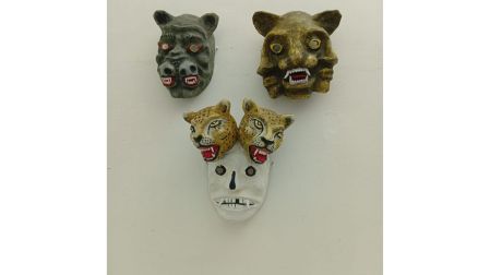 Exhibe el MUPO obra gráfica y máscaras fantásticas