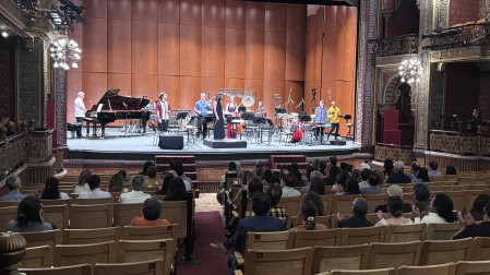 Aspectos en el Teatro Juárez durante la edición 54 del Festival Internacional Cervantino (FIC).
