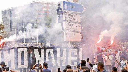 Disturbios en Francia en 2023 tras la muerte de Nahel.
