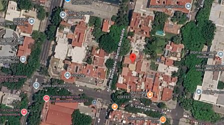 El predio en la calle Cerrada Martín Mendalde 1254, colonia del Valle Sur