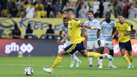 Cristiano Ronaldo falló un penal, en el que hubiera sido su gol 982 en su carrera
