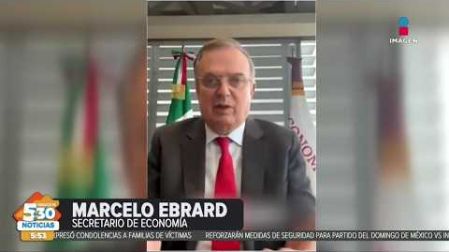 México, Estados Unidos y Canadá sostuvieron su reunión trilateral sobre el T-MEC. #MarceloEbrard, secretario de Economía, informó que el acuerdo se mantendrá hasta el 2036 bajo las reglas actuales.
#NoticiasImagen #ImagenNoticias530
Visita nuestro sitio web: http://www.imagentv.com
No te pierdas Imagen Noticias 5:30 con Marlene Stahl, Nuria Gil y Brisseida Moya de lunes a viernes por Imagen Televisión.
TikTok 5:30: https://www.tiktok.com/@imagennoticias530
TikTok Noticias: https://www.tiktok.com/@imagennoticias
Instagram 5:30: https://www.instagram.com/imagennoticias530
Instagram Noticias: https://www.instagram.com/imagentvnoticias/
X 5:30: https://x.com/imagen530
X Noticias: https://twitter.com/ImagenNoticias_
X Televisión: https://twitter.com/ImagenTVMex
Facebook Noticias: https://www.facebook.com/ImagenTVNoticias
Aquí encontrarás la mejor información nacional e internacional de Imagen Noticias con Francisco Zea, Nacho Lozano, Crystal Mendivil, Enrique Sánchez y Paola Rojas.