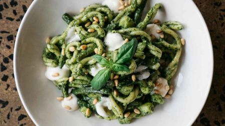 Receta de pasta con crema de brócoli