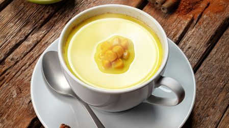 Receta de atole de elote.