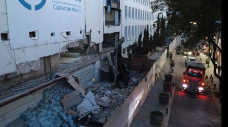 Hace tres meses también ocurrió la caída de una barda en las instalaciones de la fiscalía
