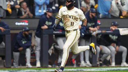 Jackson Chourio anotó la primera carrera de la Serie Mundial 2026