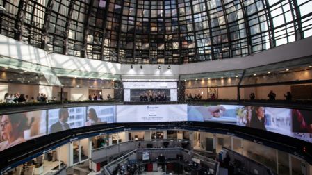 La Bolsa Mexicana de Valores también inició la semana con pérdidas