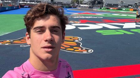 Franco Colapinto, sobre la pista del Hermanos Rodríguez