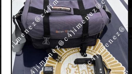 Llevaba una cámara en su mochila
